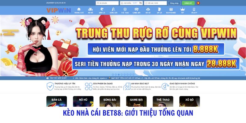 Keo nha cai Bet88 Gioi thieu tong quan